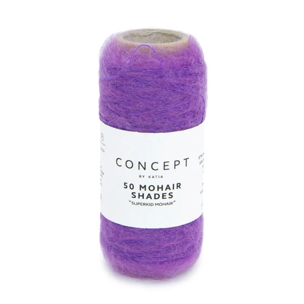 Katia 50 Mohair Shades 53 Lilas bleuté