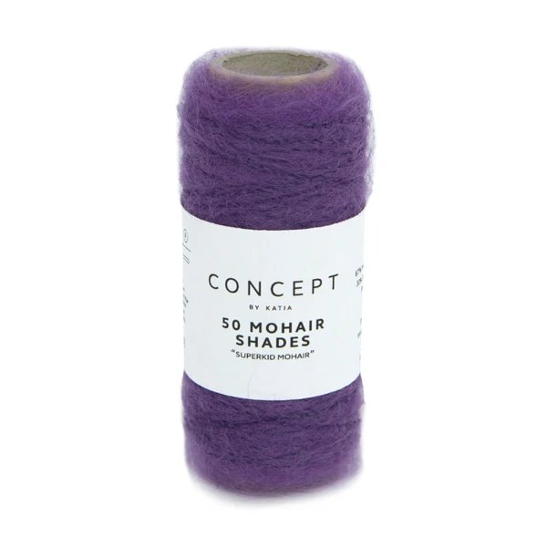 Katia 50 Mohair Shades 54 Violet signal