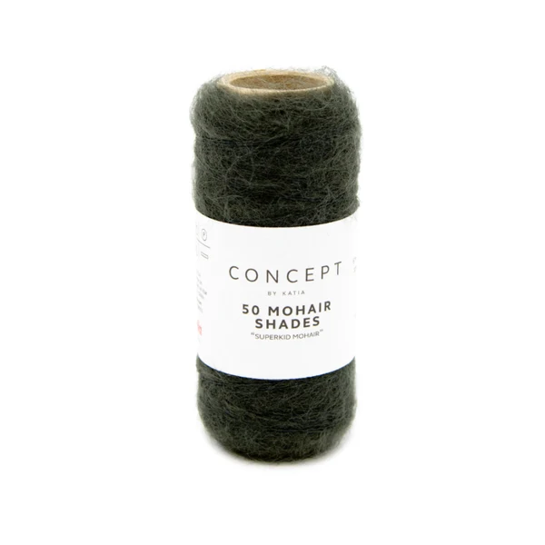Katia 50 Mohair Shades 25 Vert très foncé