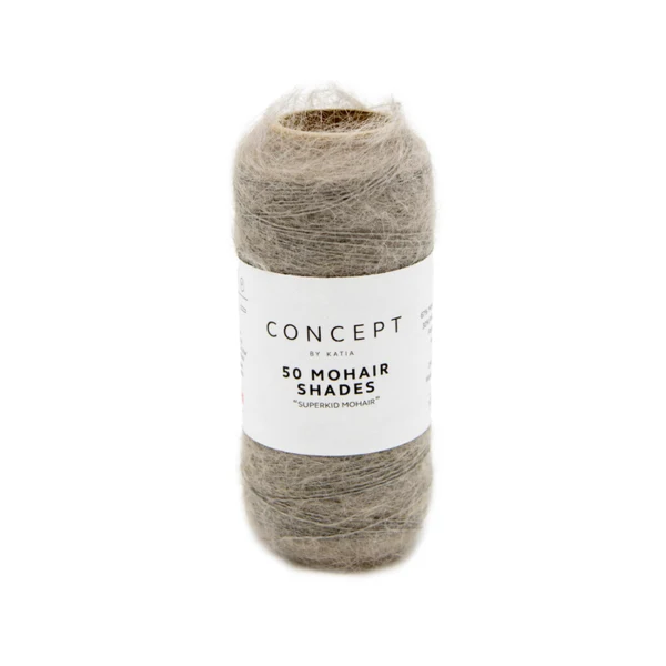 Katia 50 Mohair Shades 3 Gris clair