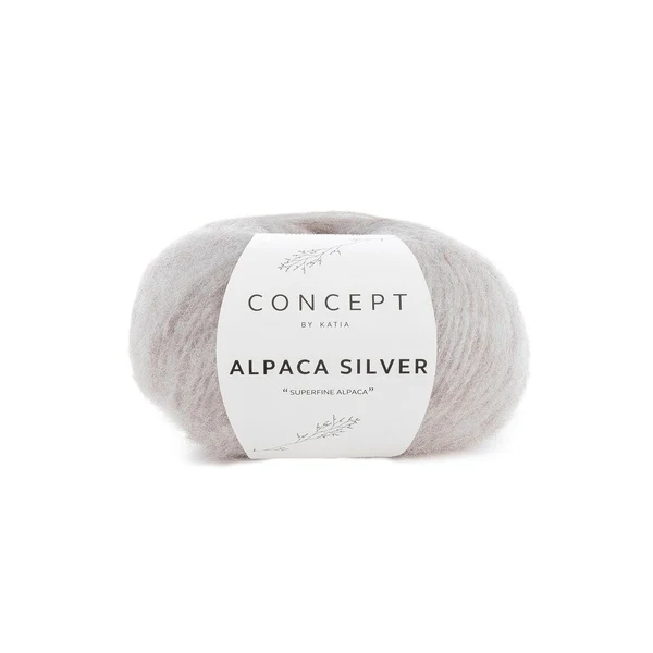 Katia Alpaca Silver 251 Beige-argent