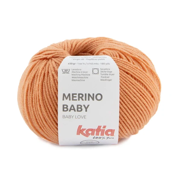 Katia Concept Merino Baby 152 Vermiljoen