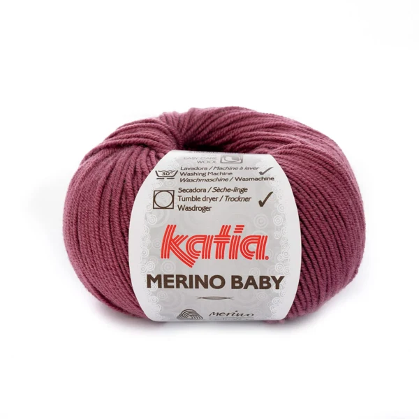 Katia Concept Merino Baby 078 Donkerpaars