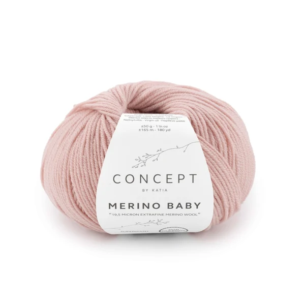 Katia Concept Merino Baby 163 Lichtroze