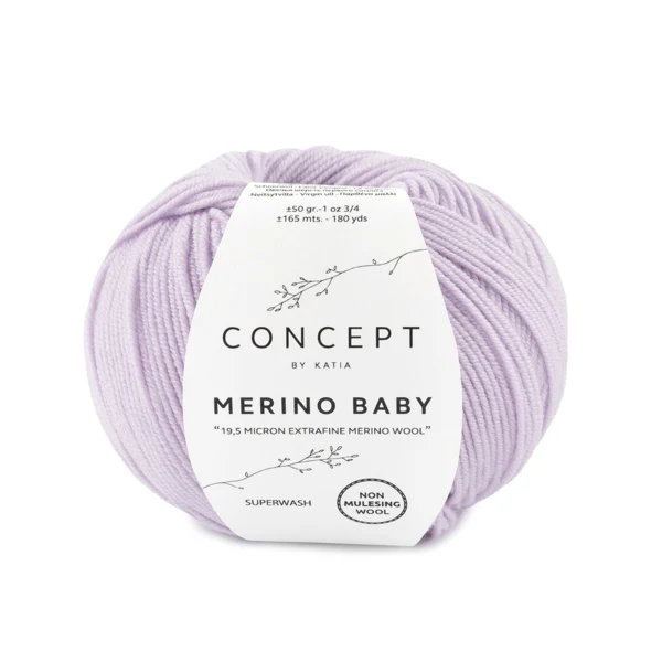 Katia Concept Merino Baby 066 Lichtpaars