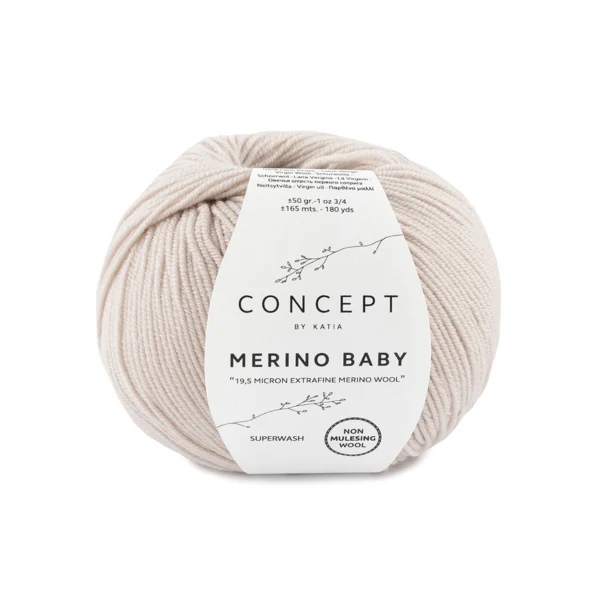 Katia Concept Merino Baby 027 Lichtbeige