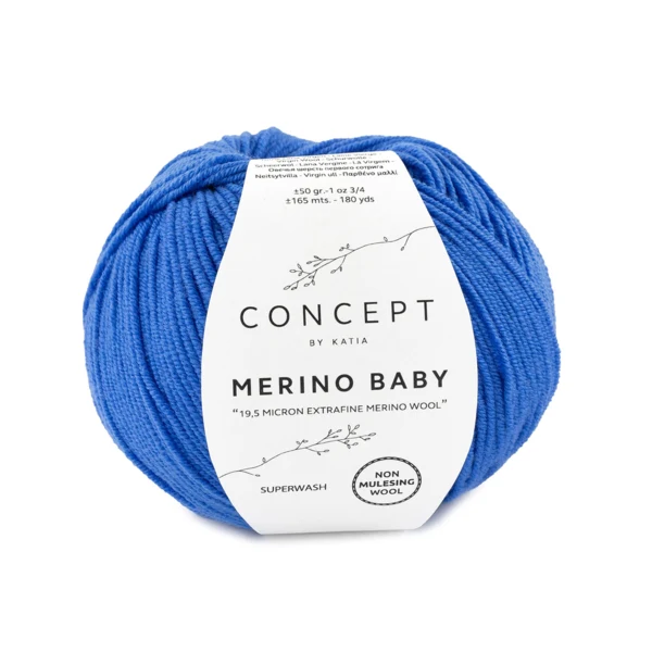 Katia Concept Merino Baby 057 Blauw
