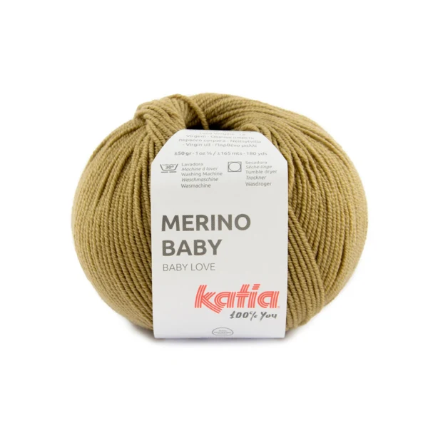 Katia Concept Merino Baby 150 Olijfbruin