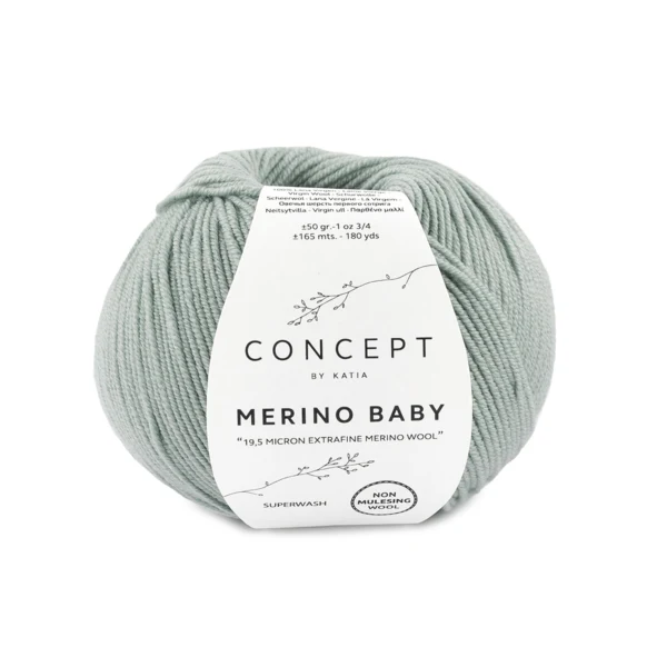 Katia Concept Merino Baby 097 Lichtgroen