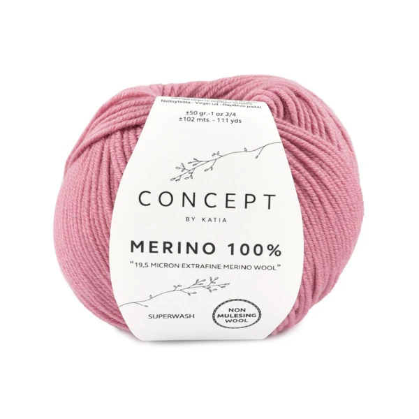 Katia Merino 100% 037 Roze