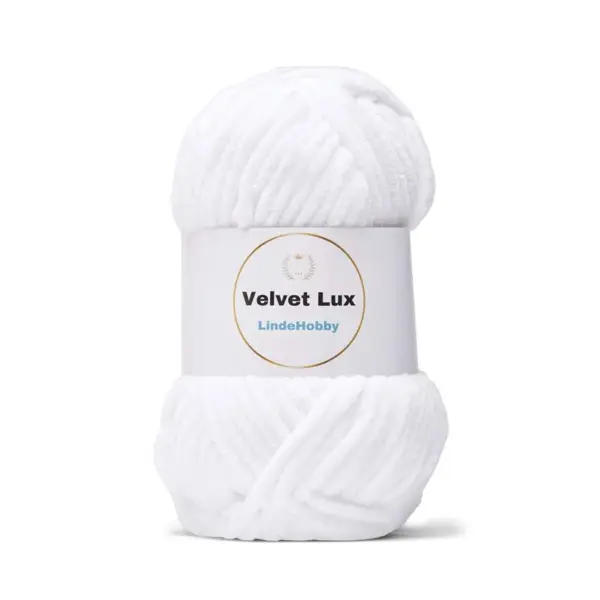 LindeHobby Velvet Lux 02 Blanc
