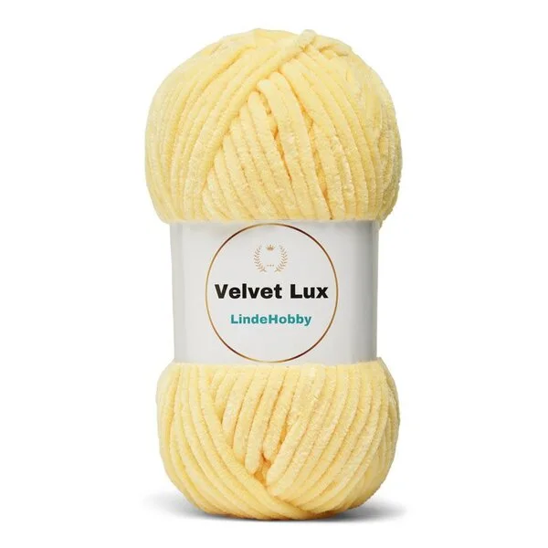 LindeHobby Velvet Lux 33 Jaune doux