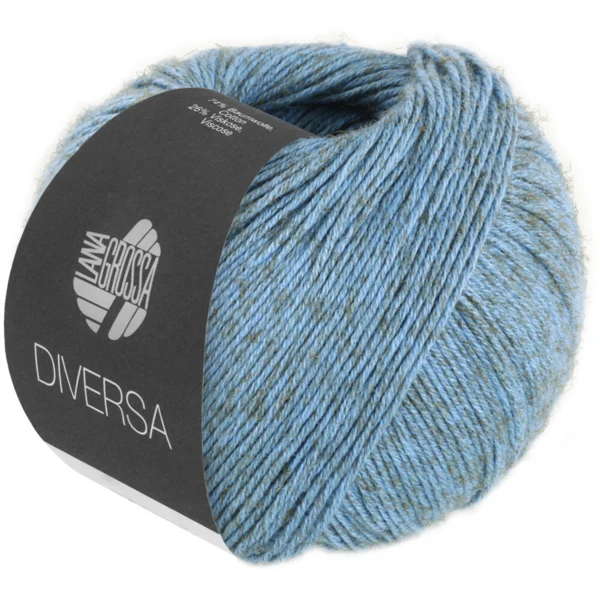 Lana Grossa Diversa 16 Bleu gris foncé