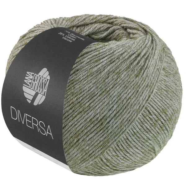 Lana Grossa Diversa 34 Gris turquoise