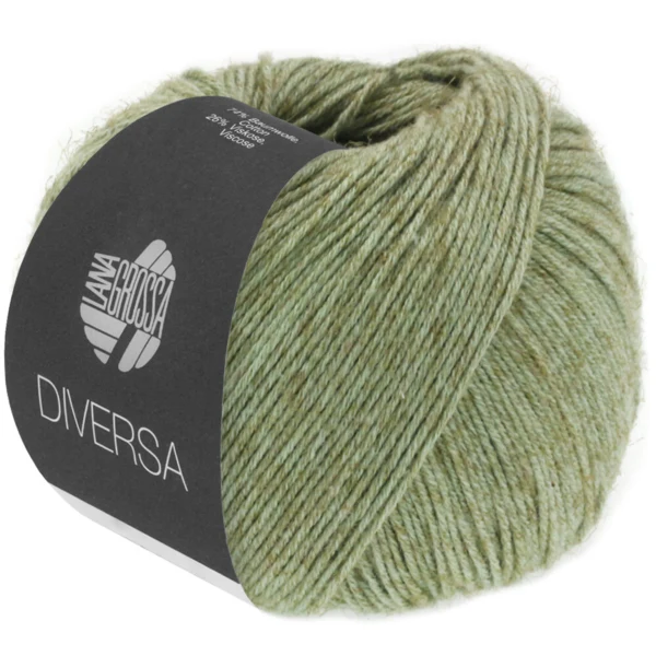 Lana Grossa Diversa 10 Vert gris