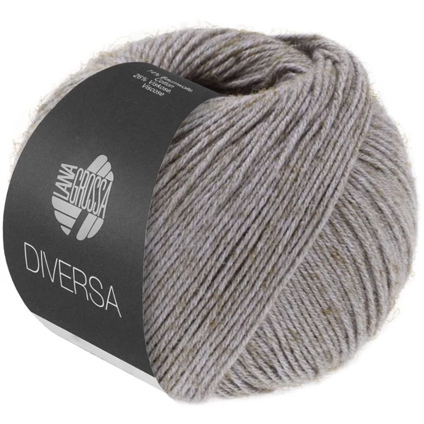 Lana Grossa Diversa 28 Gris clair