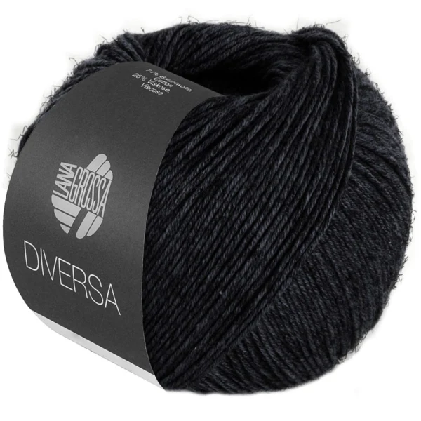 Lana Grossa Diversa 29 Noir