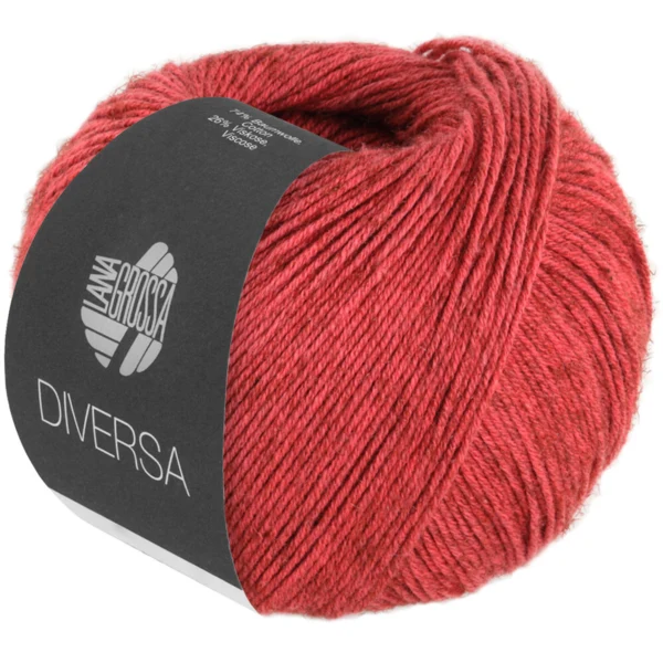 Lana Grossa Diversa 22 Rouge rouille
