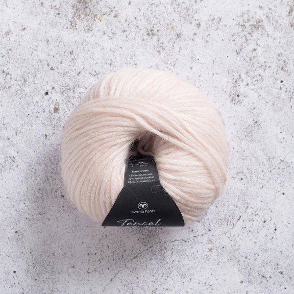 Svarta Fåret Tencel Blow 40 Pêche pastel