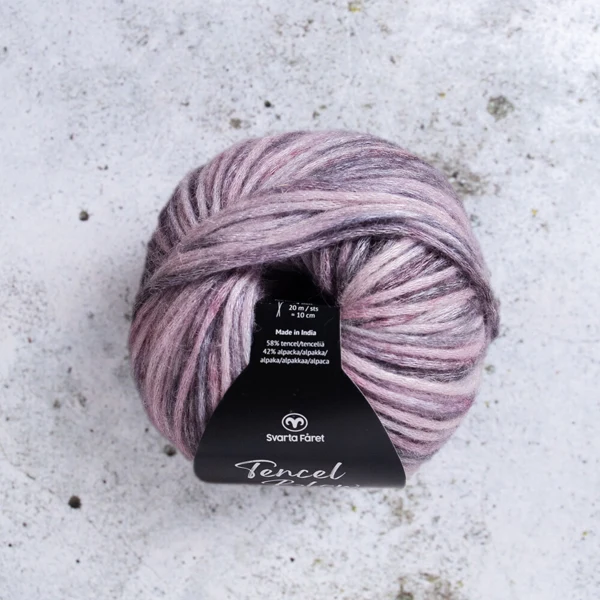 Svarta Fåret Tencel Blow 95 Prune gelée frapino
