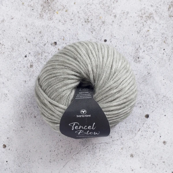 Svarta Fåret Tencel Blow 03 Poire grise