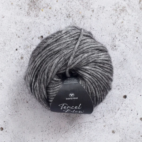 Svarta Fåret Tencel Blow 09 Ombre grise