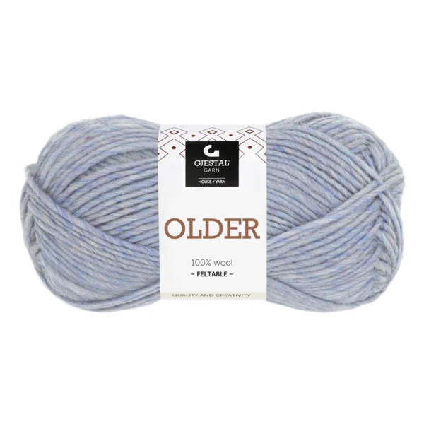 Gjestal Older 431 Bleu violet chiné