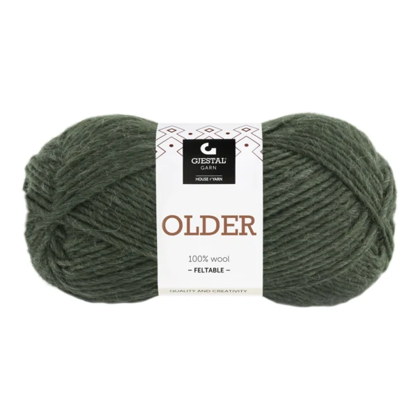 Gjestal Older 427 Vert foncé chiné