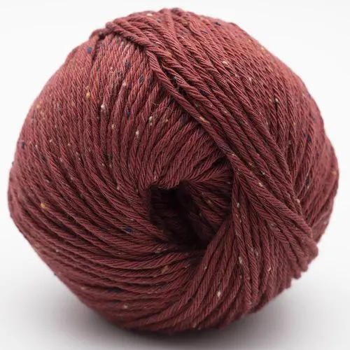Erika Knight Gossypium Cotton Tweed 09 Rouge vin