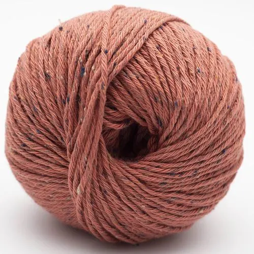 Erika Knight Gossypium Cotton Tweed 07 Rouge rouille