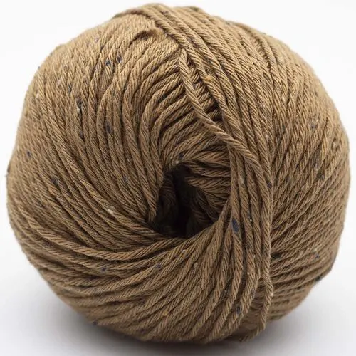Erika Knight Gossypium Cotton Tweed 04 Brun doré