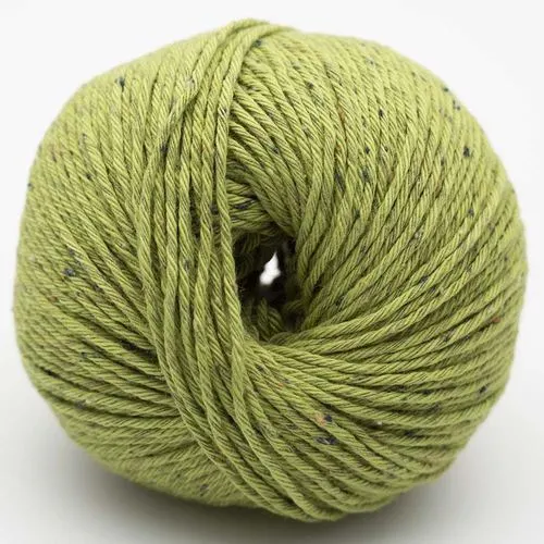 Erika Knight Gossypium Cotton Tweed 26 Vert peuplier