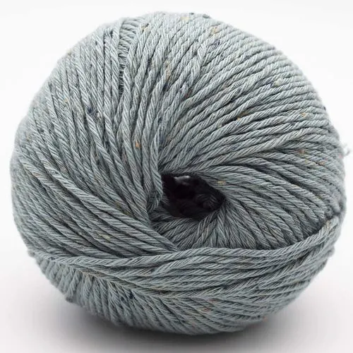 Erika Knight Gossypium Cotton Tweed 11 Turquoise clair