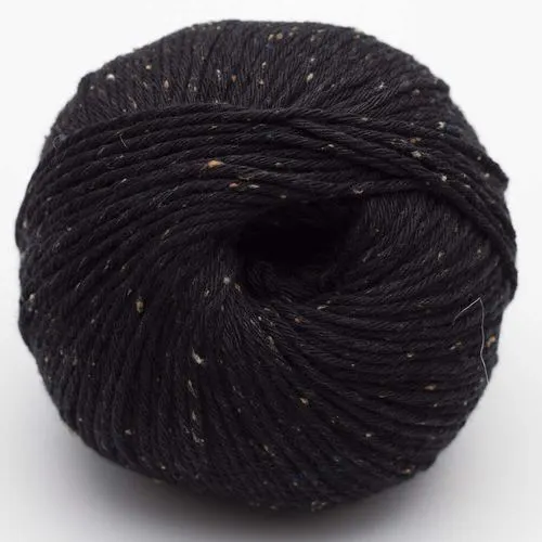 Erika Knight Gossypium Cotton Tweed 19 Noir