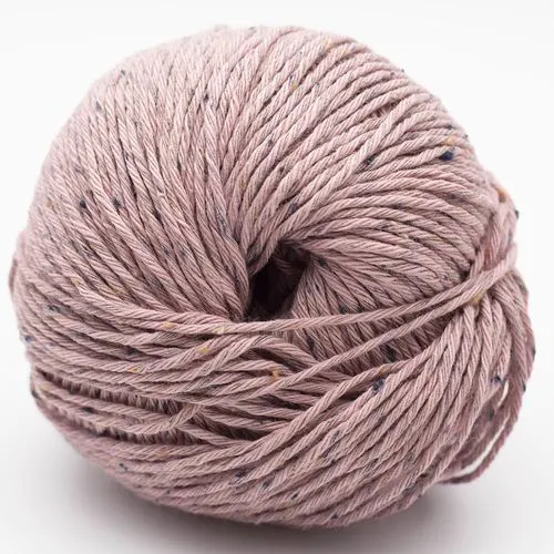 Erika Knight Gossypium Cotton Tweed 28 Quartz rose