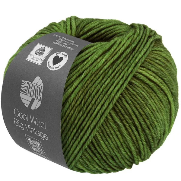 Lana Grossa Cool Wool Big Vintage 92 Grasgroen