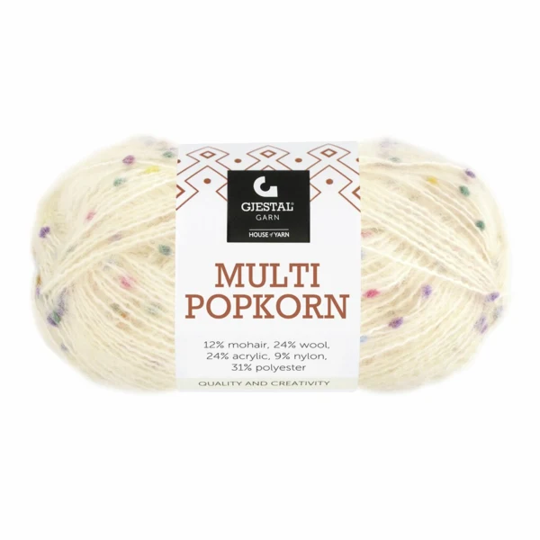 Gjestal Multi Popkorn 502 Naturel