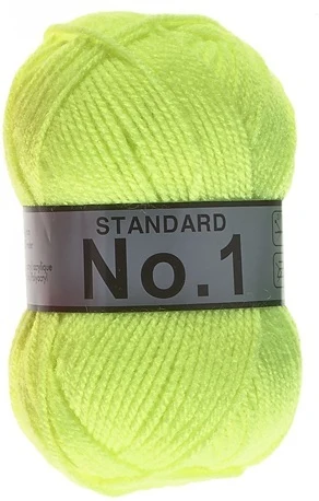 Lammy Yarn No. 1 210 Jaune néon