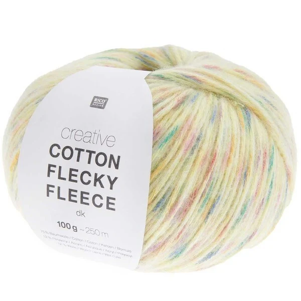 Rico Cotton Flecky Fleece