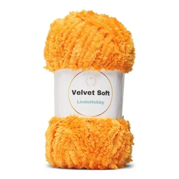 LindeHobby Velvet Soft 39 Jaune moutarde