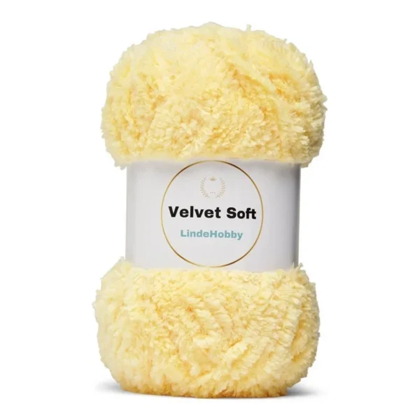 LindeHobby Velvet Soft 23 Jaune pâle