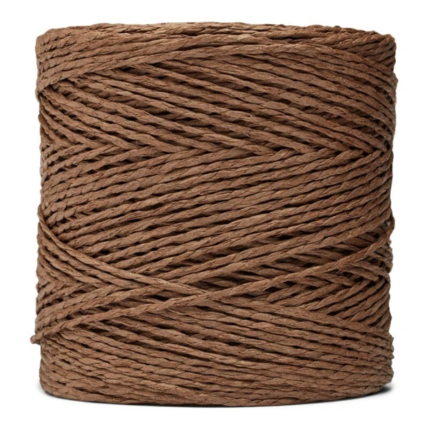 LindeHobby Twisted Paper Yarn  08 Marron