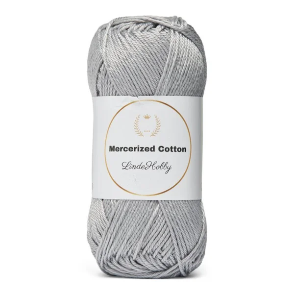 LindeHobby Mercerized Cotton 3 Gris