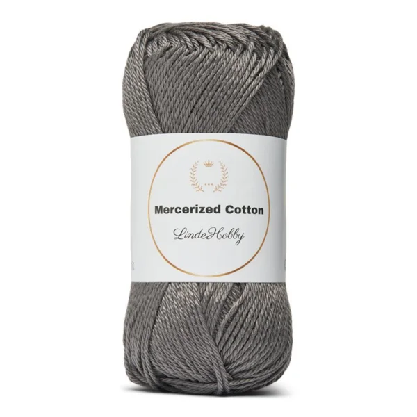 LindeHobby Mercerized Cotton 4 Fumé