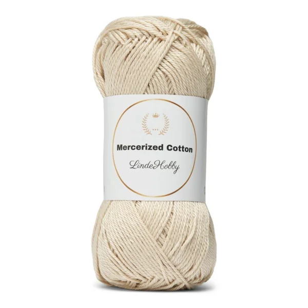 LindeHobby Mercerized Cotton 5 Écru