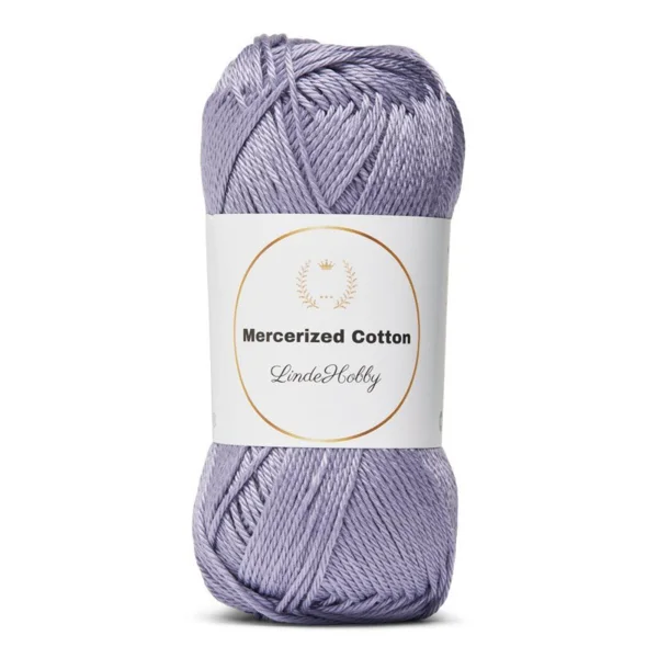LindeHobby Mercerized Cotton 12 Lilas clair
