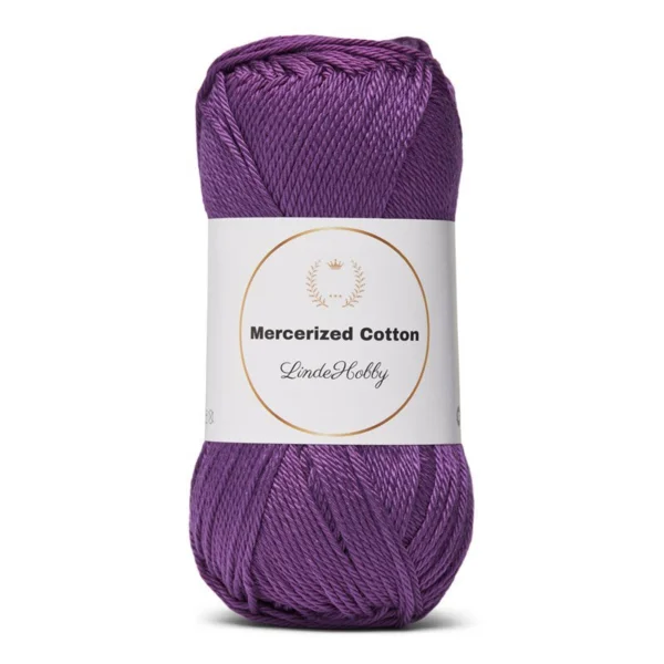 LindeHobby Mercerized Cotton 13 Lilas