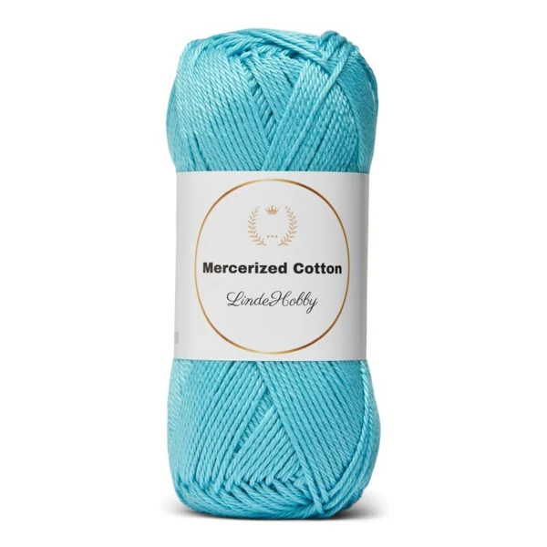 LindeHobby Mercerized Cotton 15 Turquoise