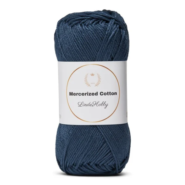 LindeHobby Mercerized Cotton 17 Bleu marine