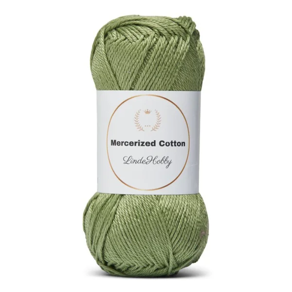 LindeHobby Mercerized Cotton 20 Vert olive